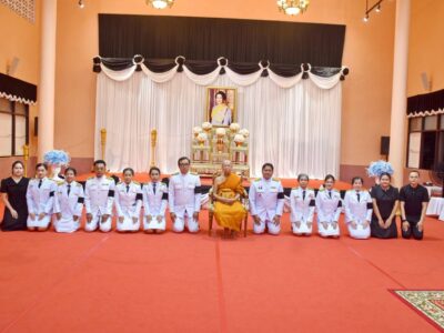 สำนักตรวจเงินแผ่นดินจังหวัดระนอง ร่วมเป็นเจ้าภาพพิธีบำเพ็ญกุศล สวดพระอภิธรรม อุทิศถวายพระราชกุศลแด่ สมเด็จพระนางเจ้าสิริกิติ์ พระบรมราชินีนาถ พระบรมราชชนนีพันปีหลวง ณ วัดสุวรรณคีรีวิหาร