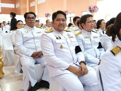 สำนักตรวจเงินแผ่นดินจังหวัดระนอง ร่วมพิธีบำเพ็ญกุศลสตมวาร (ครบ 100 วัน )