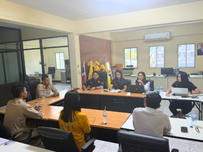 สำนักตรวจเงินแผ่นดินจังหวัดระนอง ร่วมประชุมปิดตรวจ    รายงานการเงิน ของ องค์การบริหารส่วนตำบลเกาะพยาม ประจำปีงบประมาณ 2568